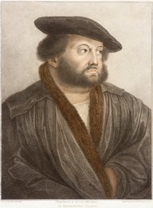 Retrato de Hans Holbein de Hans Holbein der Jüngere